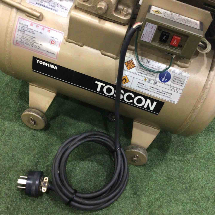 【店頭受取り限定】東芝(TOSHIBA) 0.5馬力コンプレッサー SP10D-4T1【川口店】
