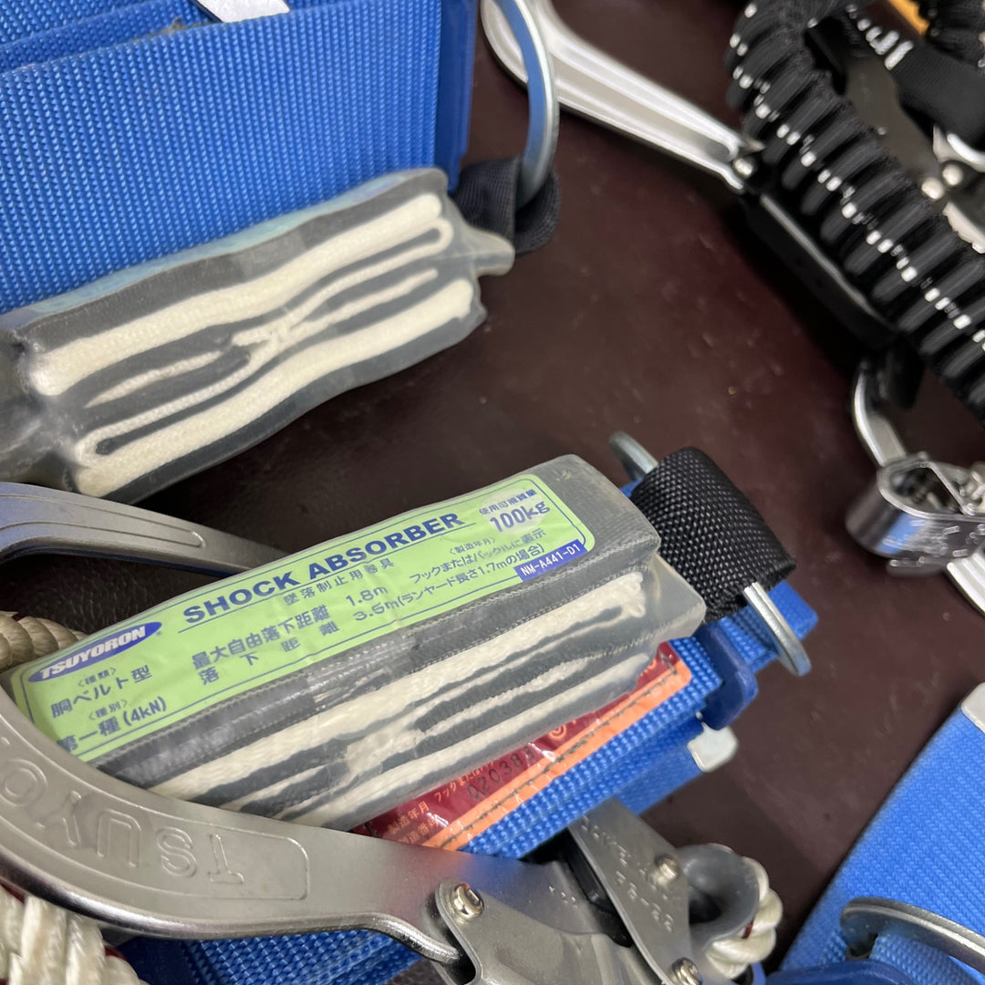 【未使用(店頭展示品)】タニザワ フルハーネス UXV-01A-2TRG ツヨロン ランヤード NM-A441-D1 3個セット 未使用保管品【東大和店】