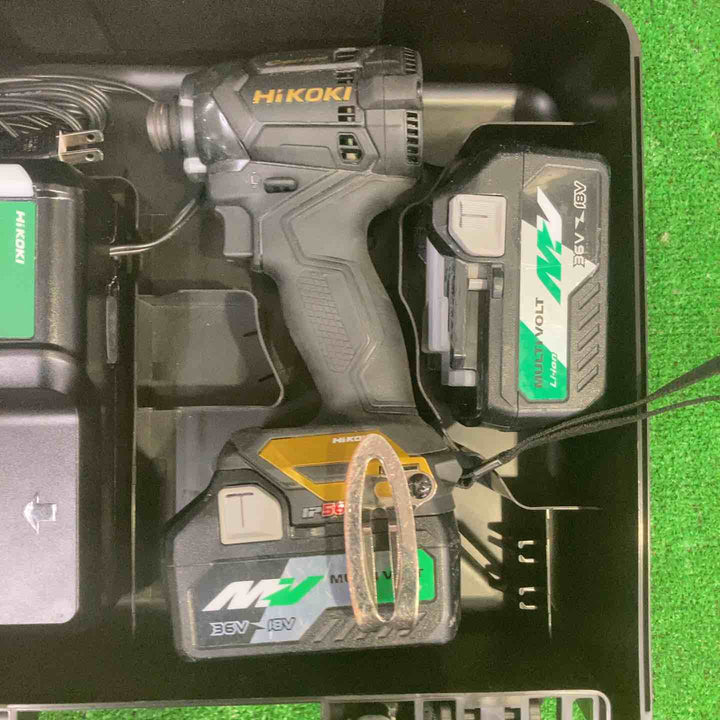 ★ハイコーキ(HIKOKI ※旧:日立工機) コードレスインパクトドライバー WH36DC(2XPSZ)(B)【町田店】