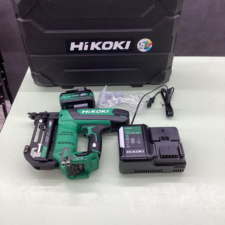 【未使用展示品】ハイコーキ/HIKOKI 36V コードレスフロアタッカー N3604DM(XPZ) 36V2.5Ahバッテリー1個付きフルセット