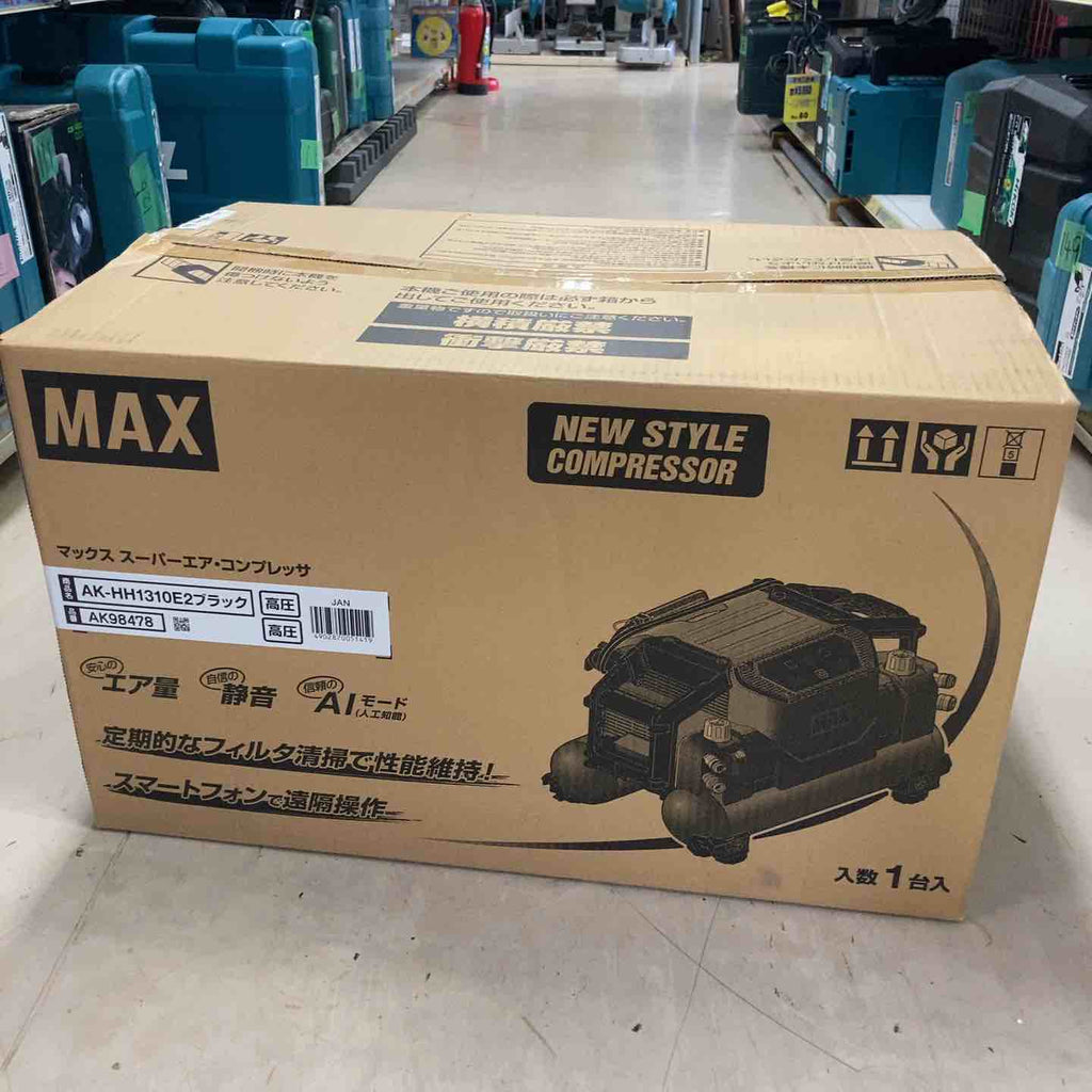 ☆マックス(MAX) 高圧専用エアコンプレッサー AK-HH1310E2_ブラック