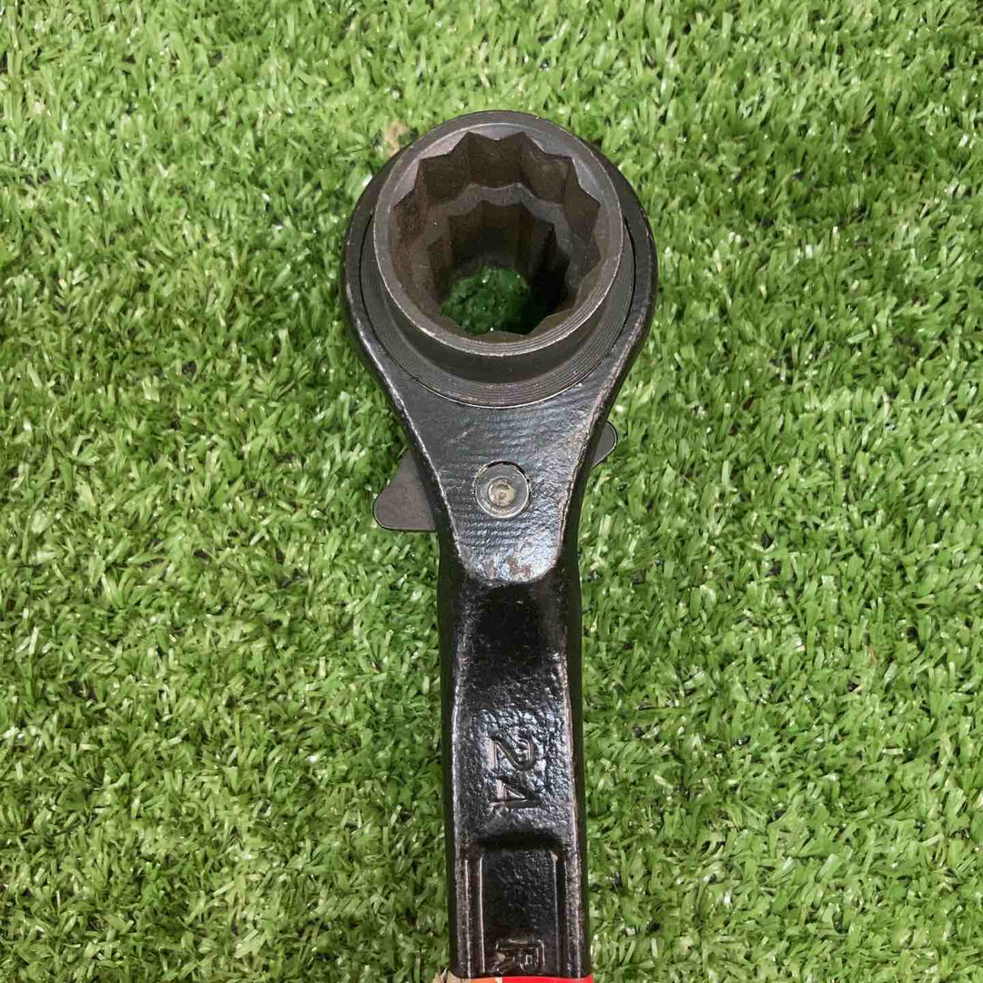 【中古品】 スーパーツール 両口ラチェットレンチ六角対 46×50 41×46 19×24 3個セット【川崎店】