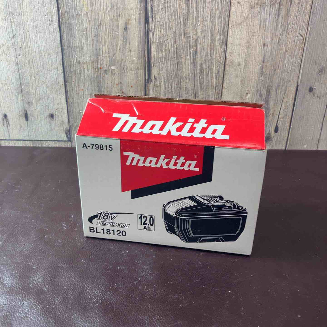 【未使用(店頭展示品)】マキタ(makita) リチウムイオンバッテリー 18V/12.0Ah BL18120【東大和店】