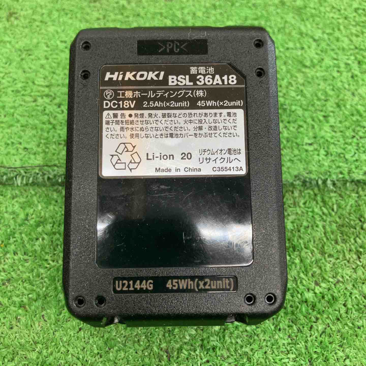【中古美品】 ハイコーキ/HIKOKI コードレスディスクグラインダ・G3610DA(XP) 【桶川店】