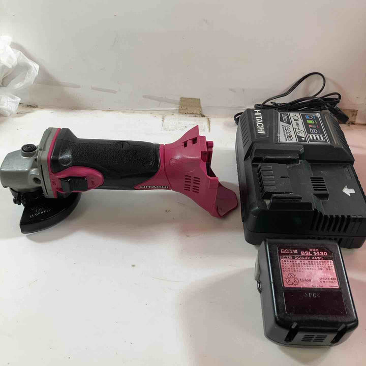 ◇ハイコーキ(HIKOKI ※旧:日立工機) 100mmコードレスディスクグラインダ G14DSL(LYPK)(L)【川崎店】