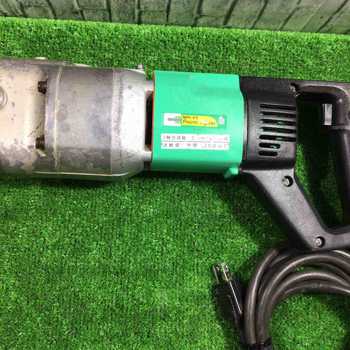 ★長谷川鉄工所 パワーファイター/電動式多針タガネ NPF-95【川口店】