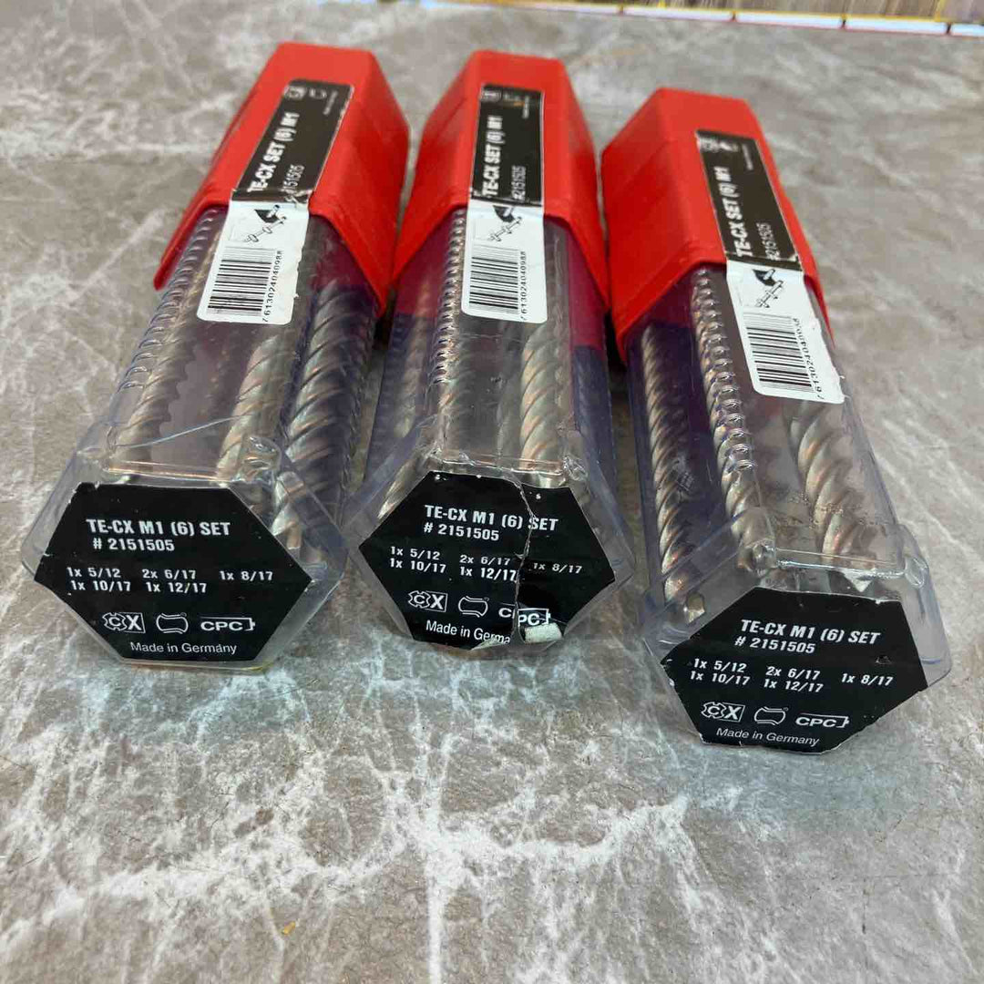 HILTI ヒルティ ドリルビット TE-CX SET (6) M1  6本入り×3個セット【八潮店】