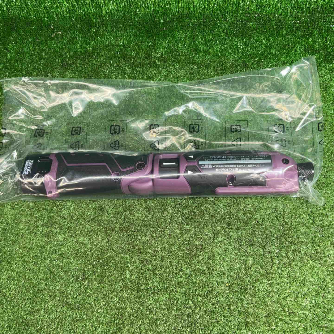 【未使用品】 マキタ (makita) 7.2V コードレスペンインパクトドライバ TD023DHXAP 【藤沢店】