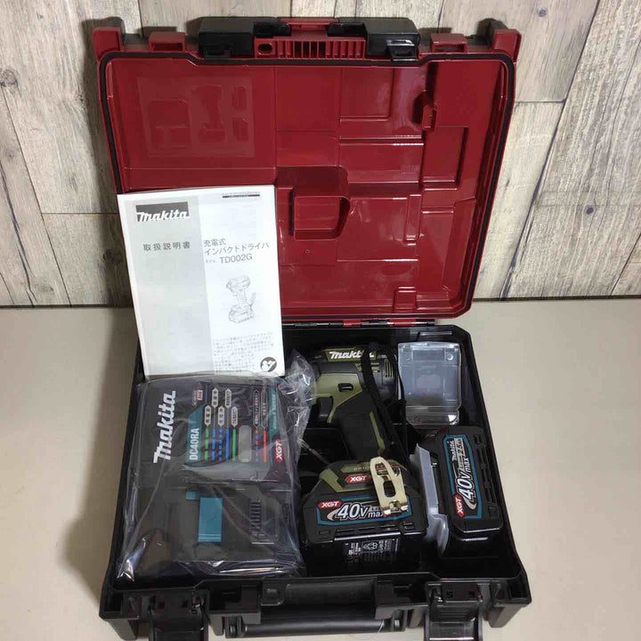 ★マキタ(makita) コードレスインパクトドライバー TD002GRDXO【戸田店】
