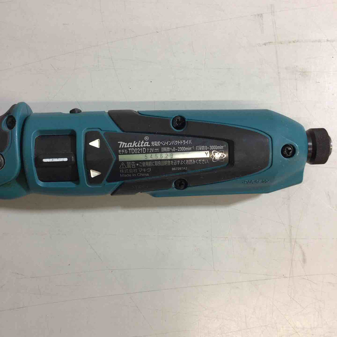 ☆マキタ(makita) 充電式ペンインパクトドライバ TD021DS【戸田店】