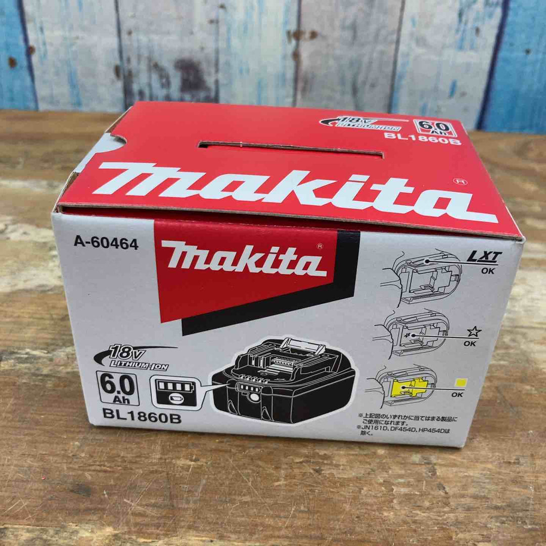 ★マキタ(makita) リチウムイオンバッテリー 18V/6.0Ah BL1860B【柏店】