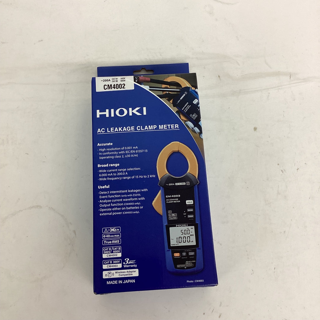 □日置電機(HIOKI) ACリーククランプメータ CM4002【狭山】