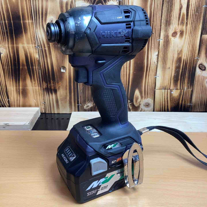 ハイコーキ(HIKOKI ※旧:日立工機) コードレスインパクトドライバー WH36DC(2XPDS) DIY ネジ ボルト 穴あけ 研磨 金属 研削【越谷店】