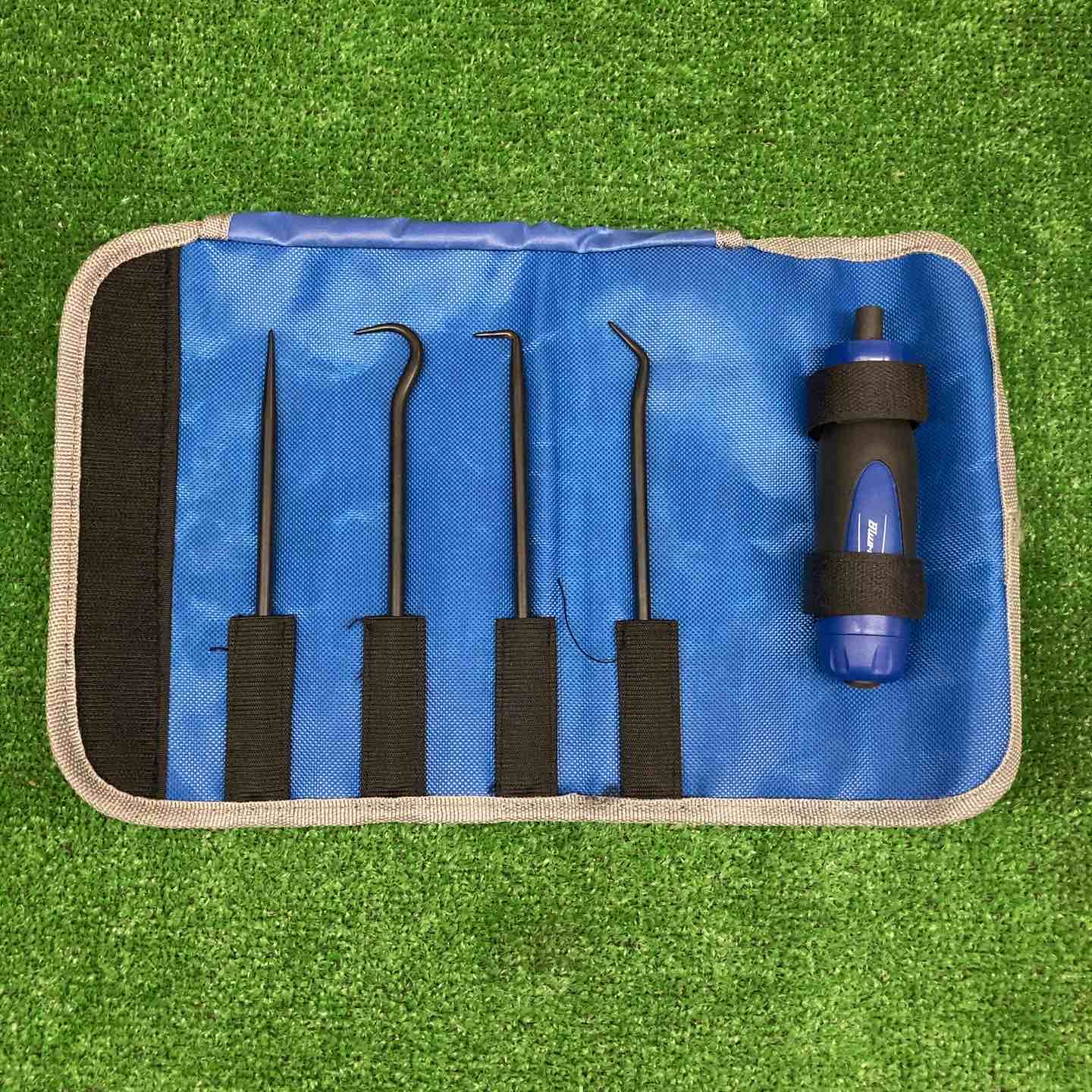 【中古品】 ブルーポイント/Blue-Point ライト付きフックピックセット PSLRQC4LT 【鴻巣店】 中古品】 ブルーポイント/Blue-Point ライト付きフックピックセット