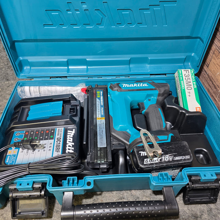 【中古品・18V 6.0Ahバッテリ付き！】マキタ(makita) コードレスフィニッシュネイラ FN350DRG【桶川店】