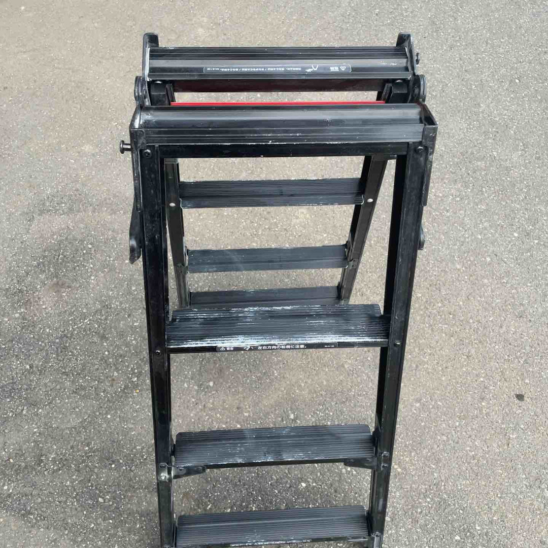 【店頭受取り限定】長谷川工業 伸縮式はしご兼用脚立RYZB-12A【桶川店】