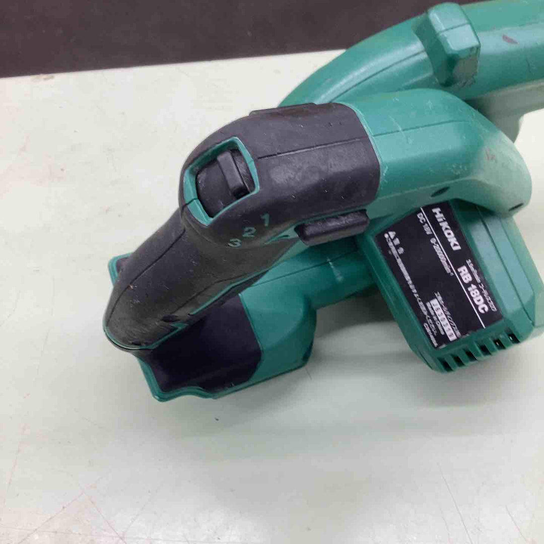 ★ハイコーキ(HIKOKI ※旧:日立工機) コードレスブロア RB18DC(NN)【越谷店】