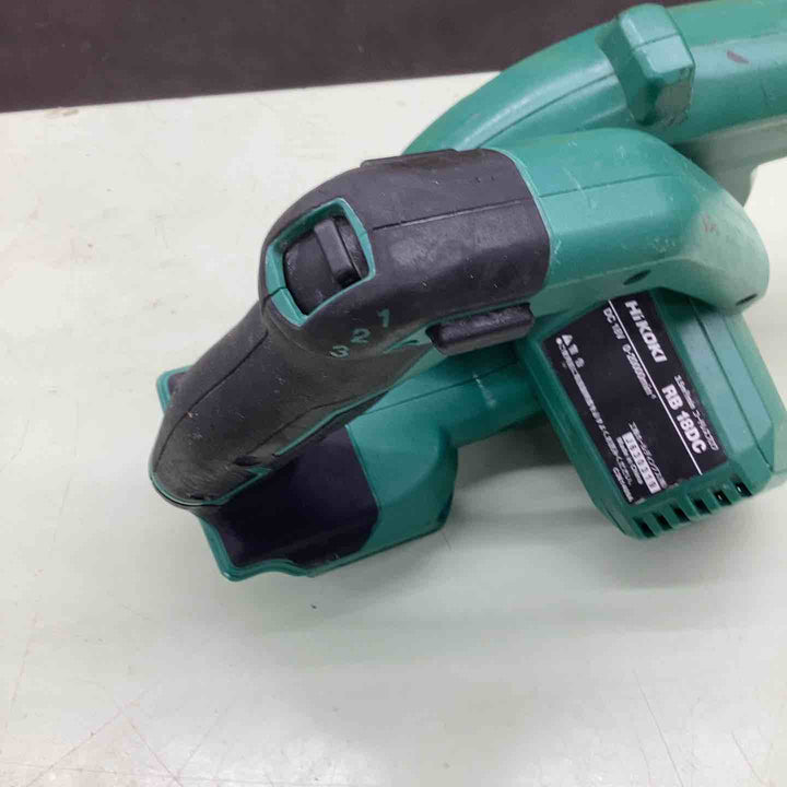★ハイコーキ(HIKOKI ※旧:日立工機) コードレスブロア RB18DC(NN)【越谷店】