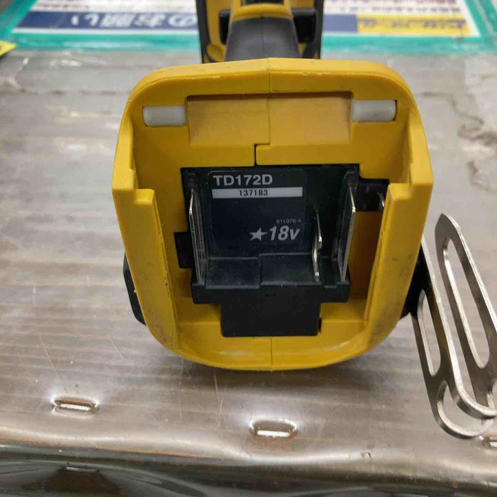 ★マキタ(makita) コードレスインパクトドライバー TD172DZFY【戸田店】
