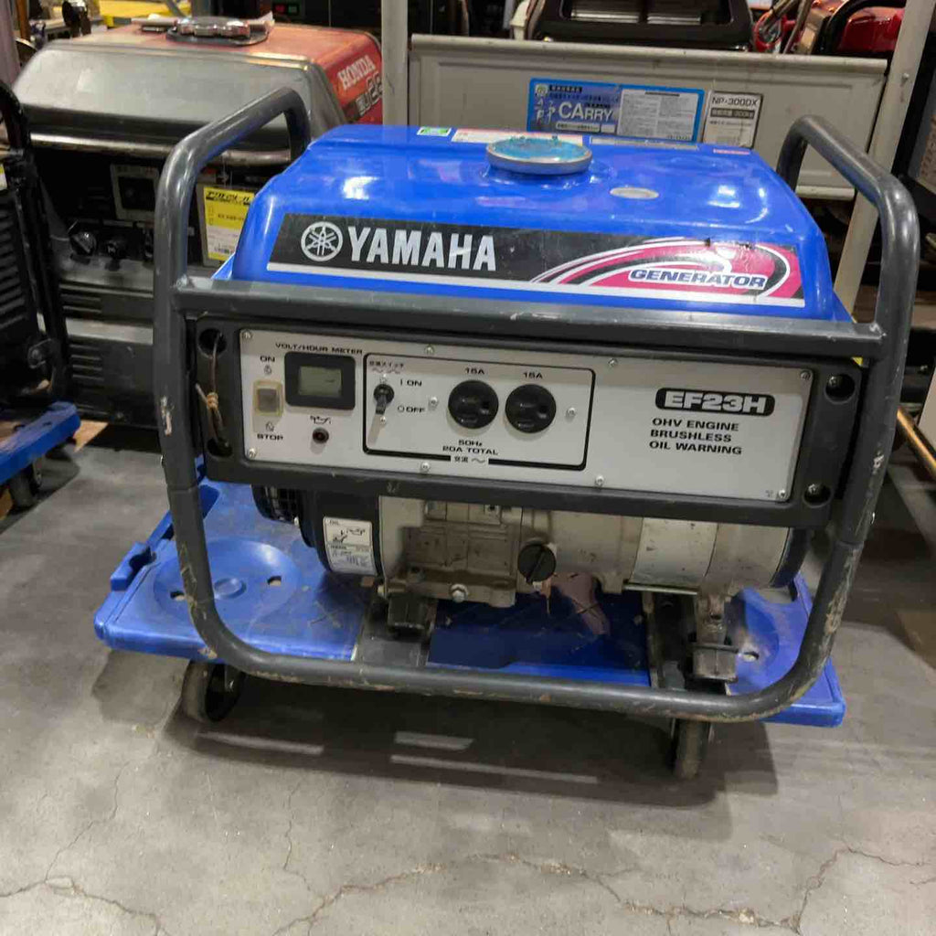 ヤマハ発電機 EF23H 60Hz　　　　引き取り限定 ヤマハ YAMAHA 発電機 60HZ EF23H 4サイクル エンジン オイル