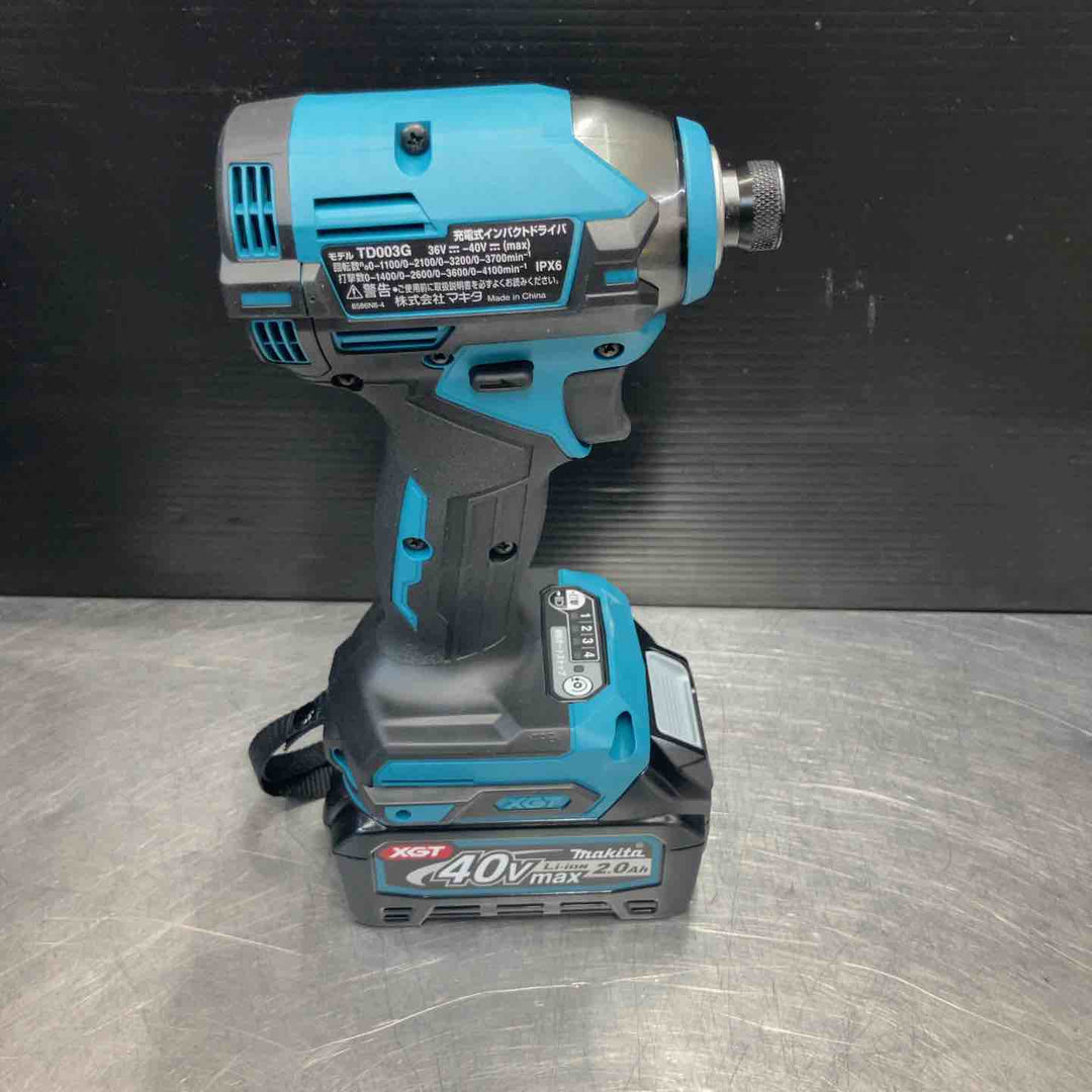 【未使用品(店頭展示品)】 マキタ(makita) コードレスインパクトドライバ TD003GRAX 【東大和店】