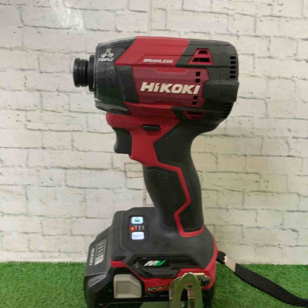 ★ハイコーキ(HIKOKI ※旧:日立工機) コードレスインパクトドライバ スコーピオンレッド WH36DD(2XHRSZ)【町田店】