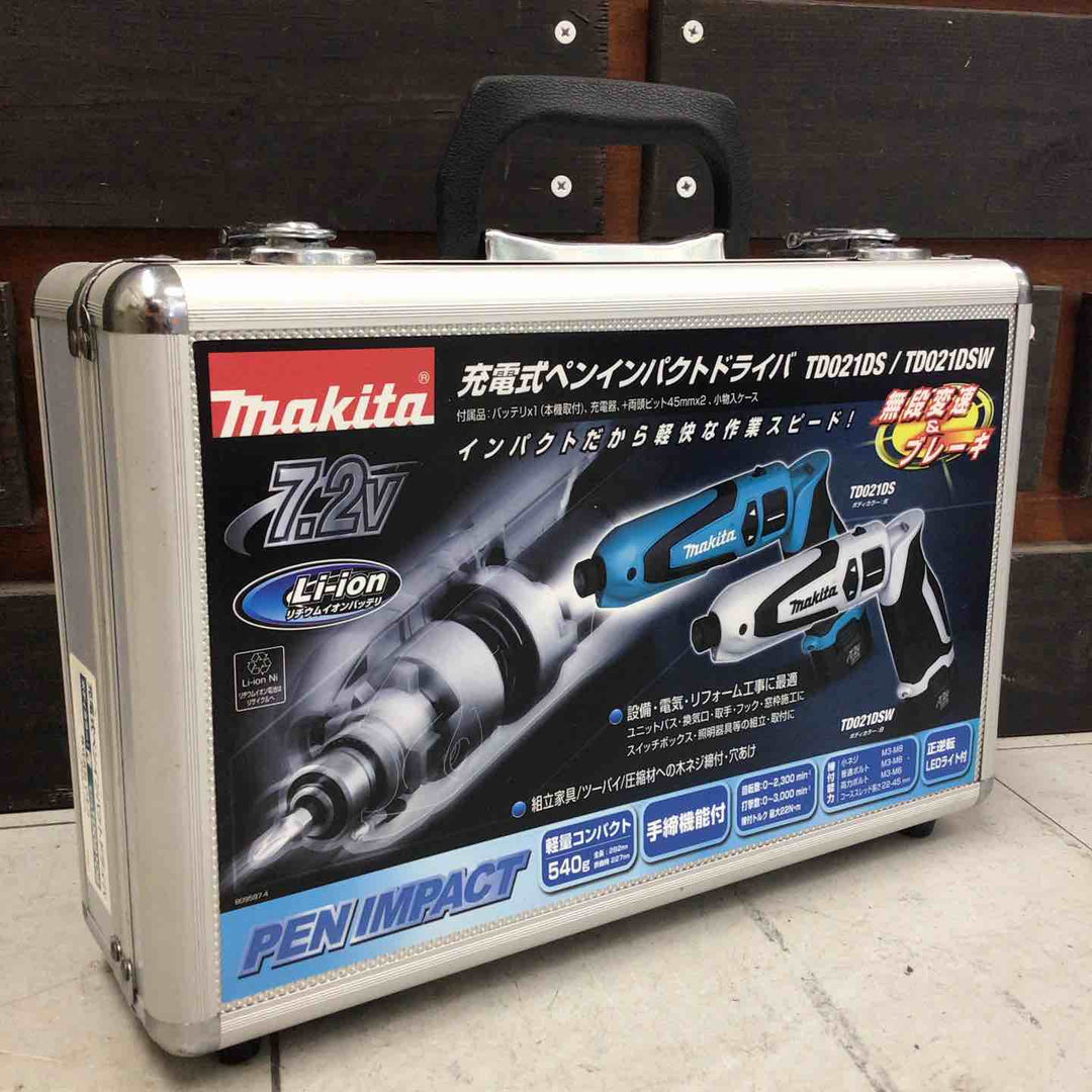 【中古品】 マキタ/makita コードレスペンインパクトドライバ TD021DSHSP 【鴻巣店】