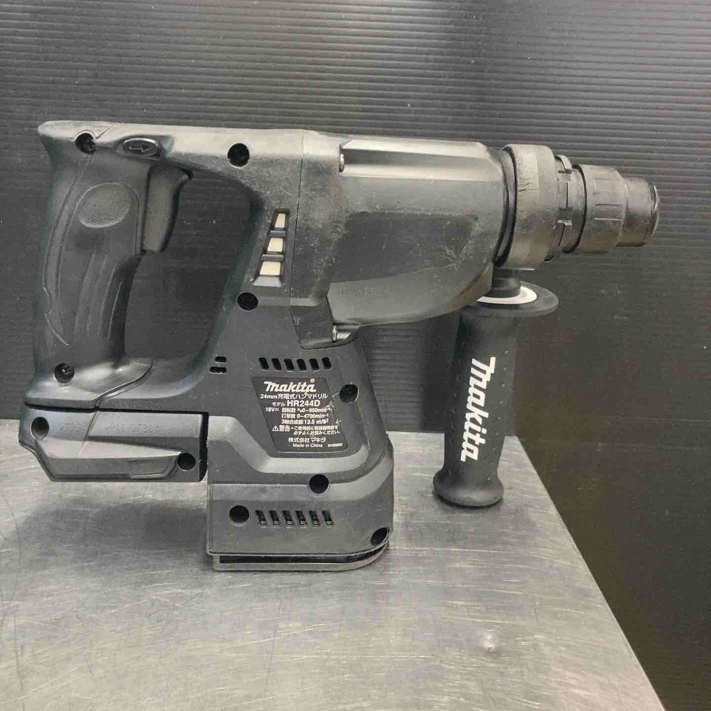 中古品　▲マキタコードレスハンマドリルHR244DRGXB▲ 中古品】 マキタ(makita) 18V コードレスハンマドリル HR244DRGXB フル