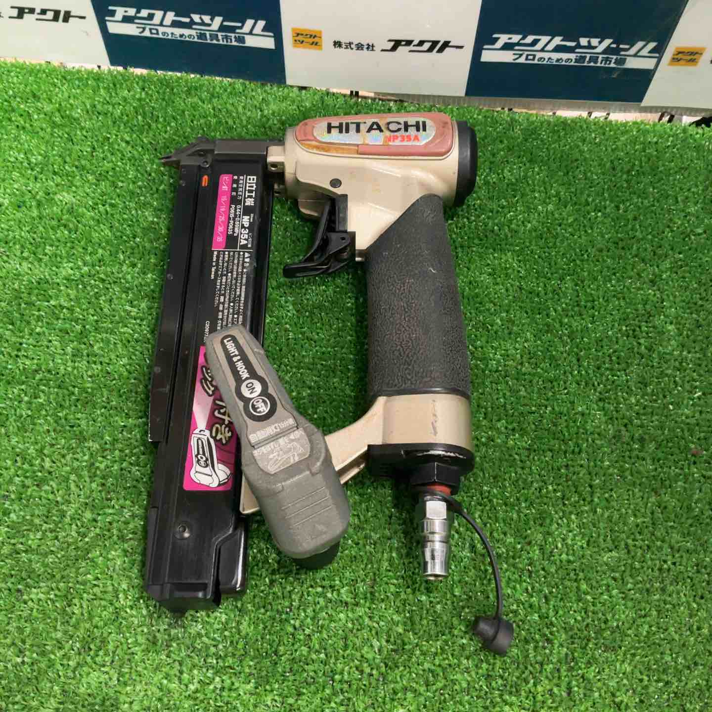 ☆ハイコーキ(HIKOKI ※旧:日立工機) 常圧ピンネイラ NP35A【草加店