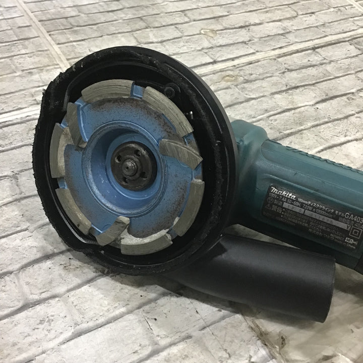 ☆マキタ(makita) 100mmディスクグラインダー GA4031【川口店】