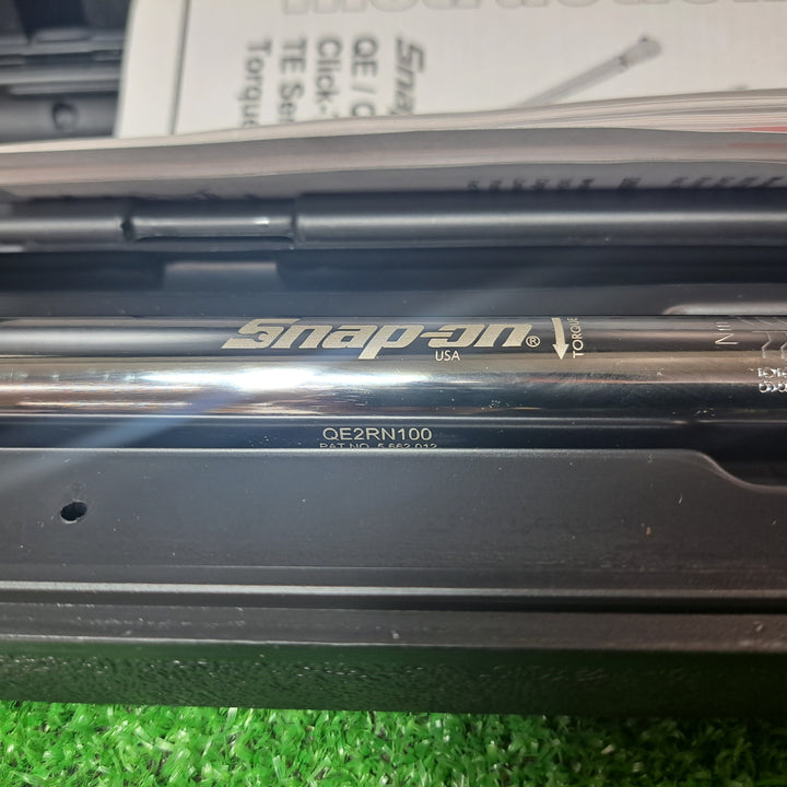 スナップオン/Snap-on 3/8 トルクレンチ QE2RN100 ブラック 20-100N・m【岩槻店】