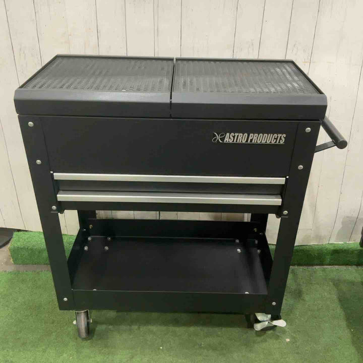 【店頭受取り限定】アストロプロダクツ ツールワゴン 2段 スライドトップ | W780 D370 H840mm スライド天板 ツールカート ツールキャビネット 工具 収納 作業 整備 台車 ガレージ【川口店】