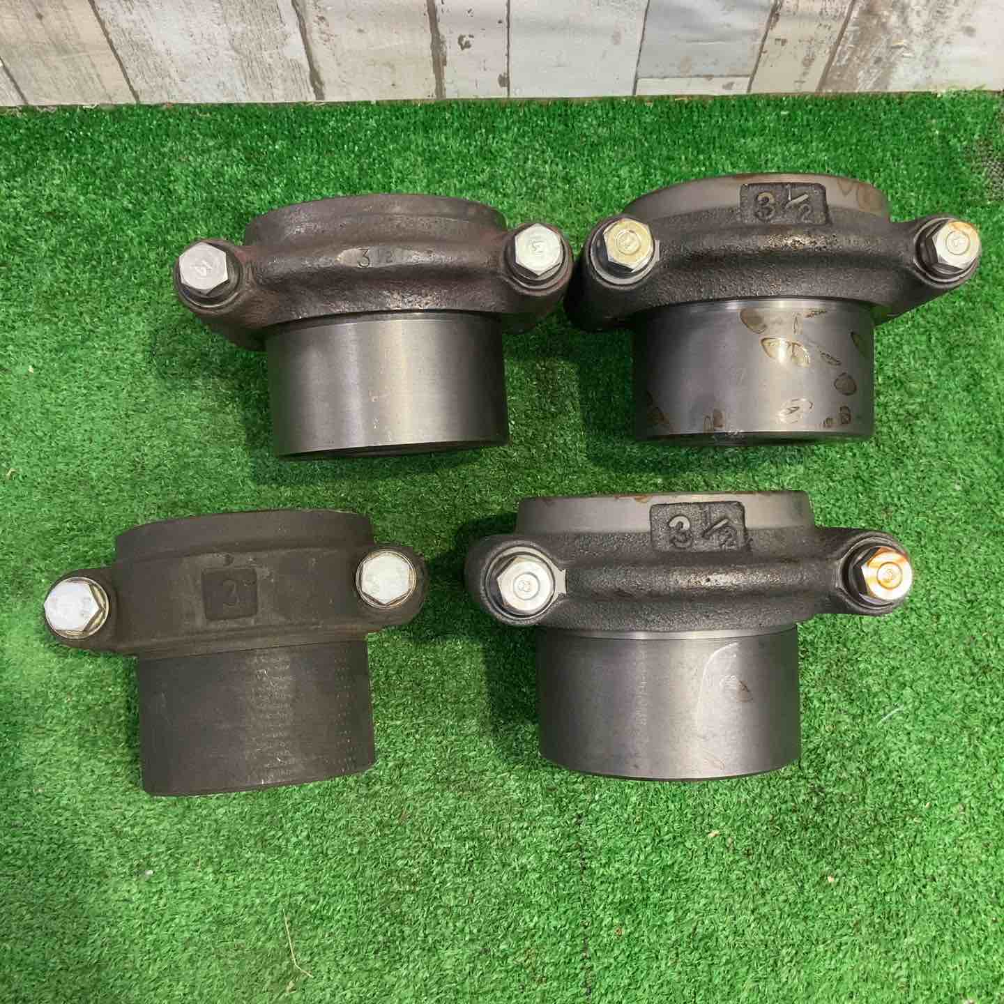 レッキス工業/REX ニップルアタッチメント  サイズ3-1/2が3個 3が1個 まとめ売り【町田店】 レッキス工業/REX ニップルアタッチメント サイズ3-1/2が3個 3が1個