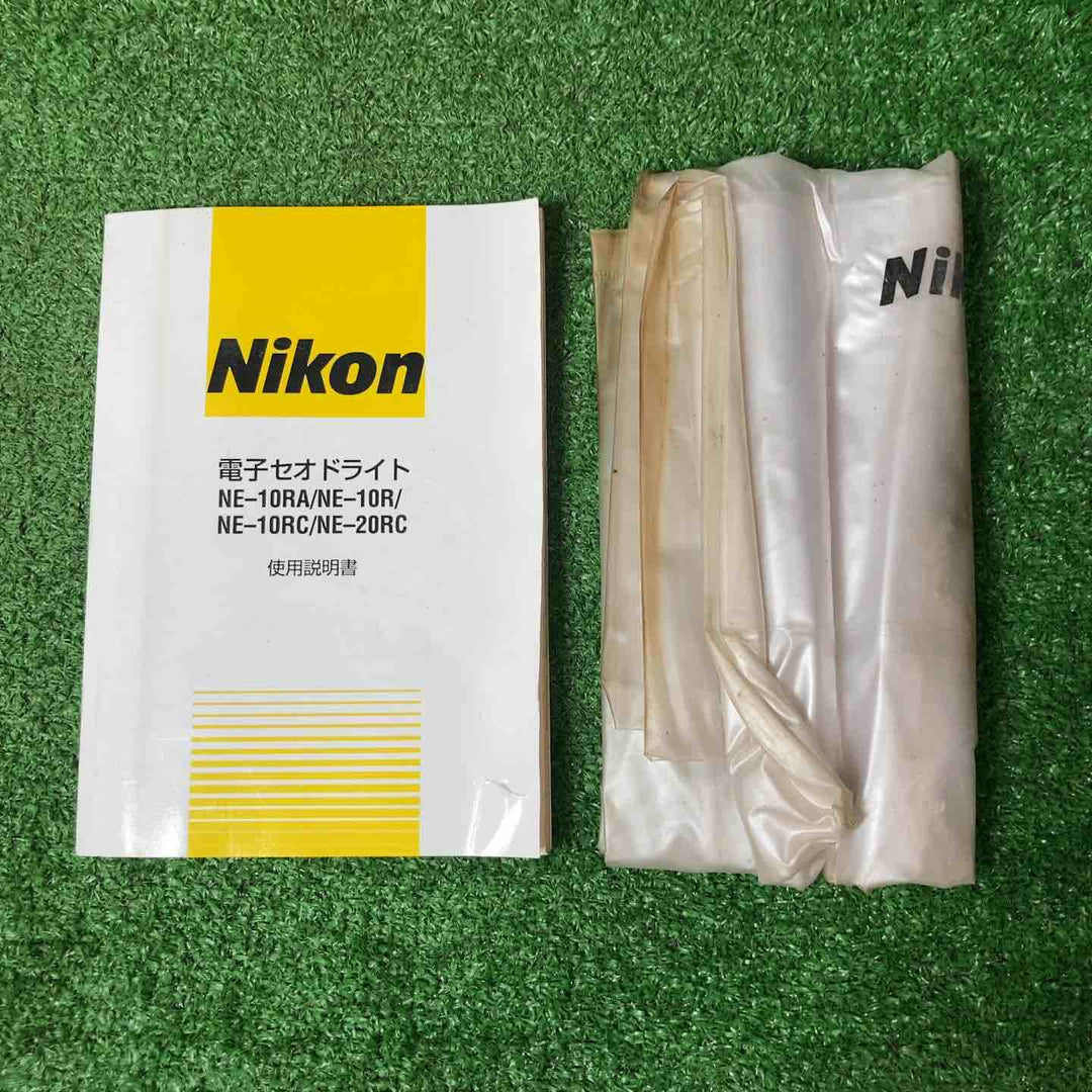 【現状品】Nikon 電子セオドライト NE-10RC ※通電のみ確認・未校正【岩槻店】