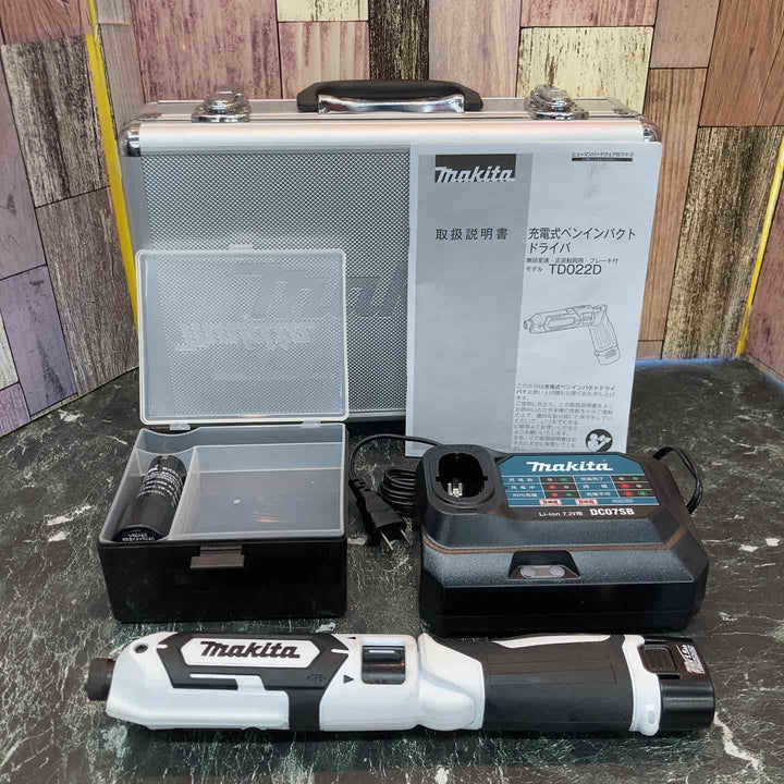 ★マキタ(makita) コードレスペンインパクトドライバー TD022DSHXW【八潮店】