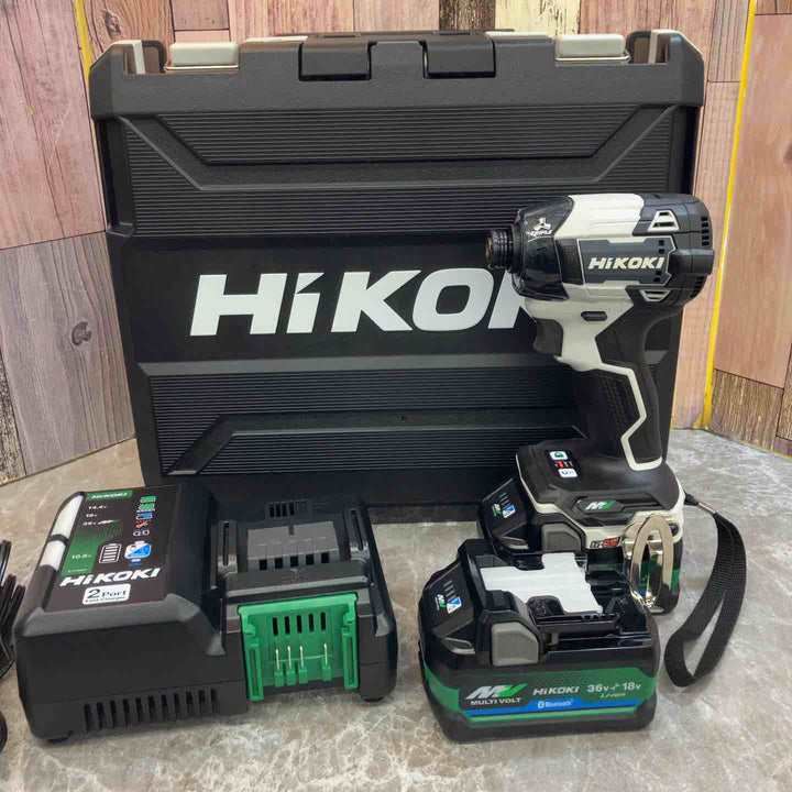 ★ハイコーキ(HIKOKI ※旧:日立工機) コードレスインパクトドライバー WH36DD(2XHSZ)(FW)【八潮店】