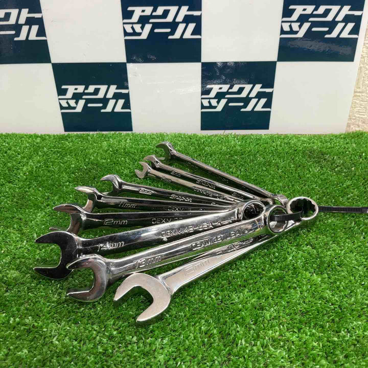 スナップオン(Snap-on) コンビネーションレンチ 9点 OEXM7B-15B【草加店】