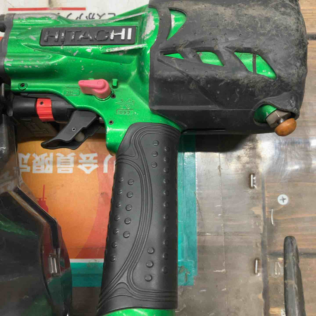 ★ハイコーキ(HIKOKI ※旧:日立工機) 高圧エア釘打ち機 NV90HMC(L)【戸田店】