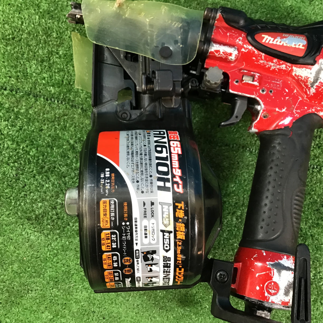 〇マキタ(makita)  高圧エア釘打ち機 AN610H【岩槻店】