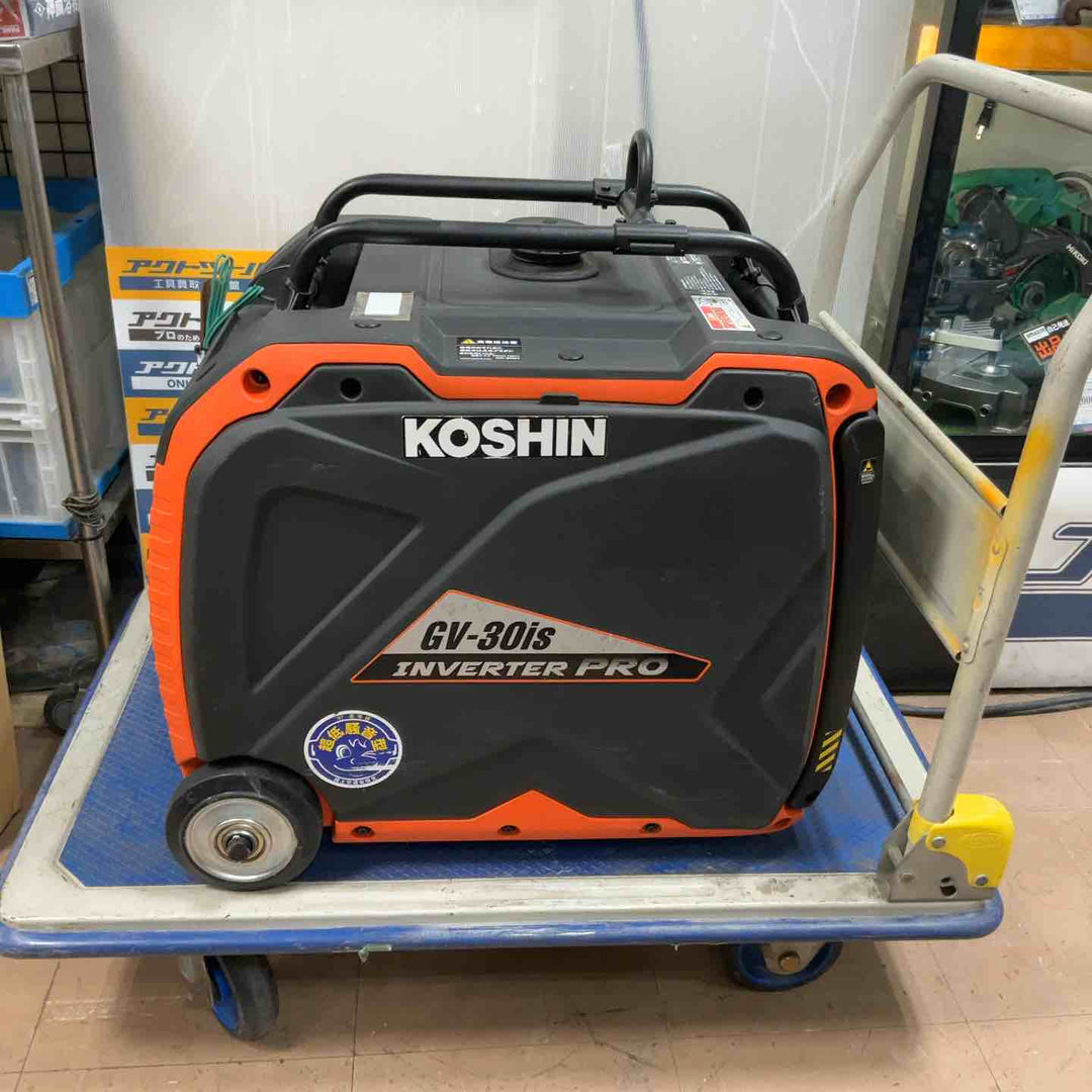 【店頭受取り限定】KOSIN コーシン インバーター発電機 GV-30is【草加店】
