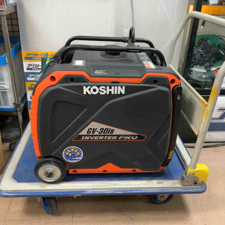 【店頭受取り限定】KOSIN コーシン インバーター発電機 GV-30is【草加店】