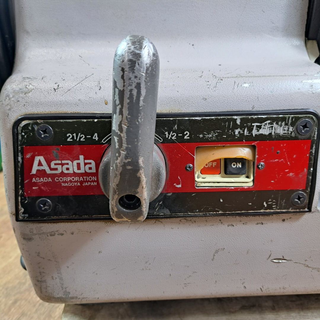 【店頭受取り限定】アサダ/Asada ねじ切り機 ビーバー100 通電・オイル循環OK【岩槻店】