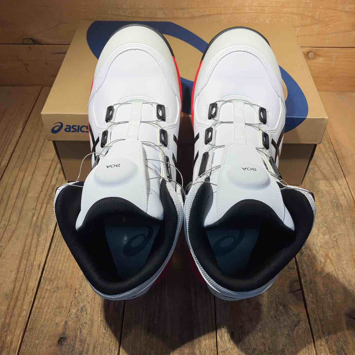 【未使用品】アシックス ワーキング WINJOB CP304 BOA 1271A030 WHITE/BK 27 cm 3E【所沢店】