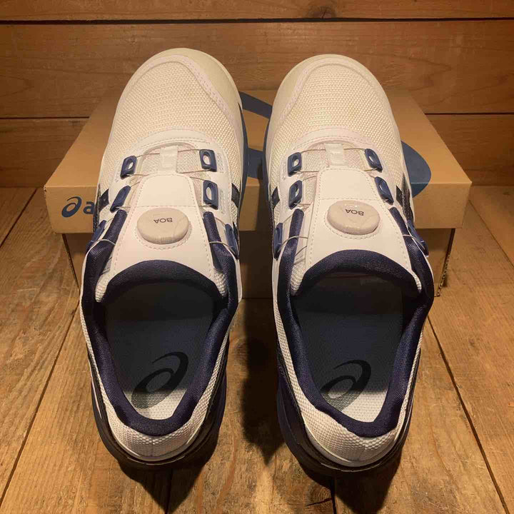 【未使用品】アシックス(asics) ウィンジョブ CP209 BOA サイズ26.5㎝　ホワイト×ピーコート【所沢店】