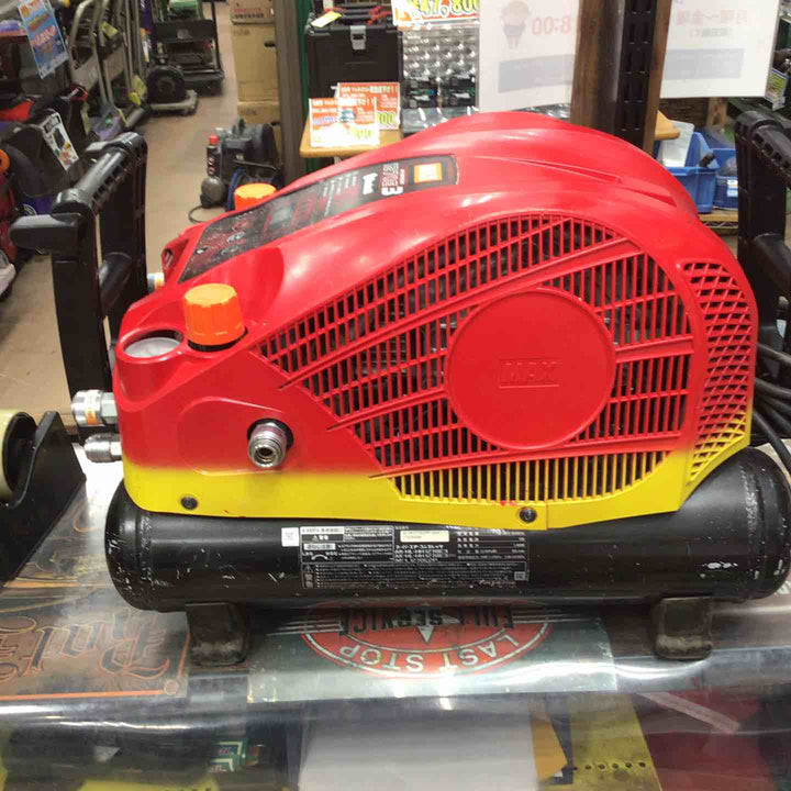 MAX エアコンプレッサー AK-HH1270E3 サザンレッド【草加店】
