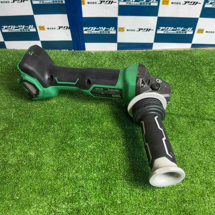 ★ハイコーキ(HIKOKI ※旧:日立工機) 100mmコードレスディスクグラインダ G3610DA(NN)【草加店】