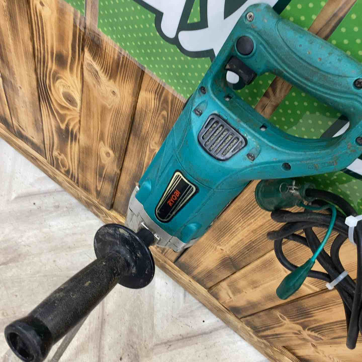 ☆リョービ(RYOBI) コンクリートかくはん機 PM-1011100V 860W 径150mm ステンレス ダブルスクリュー塗料 壁材 接着剤 モルタル セメント 【越谷店】