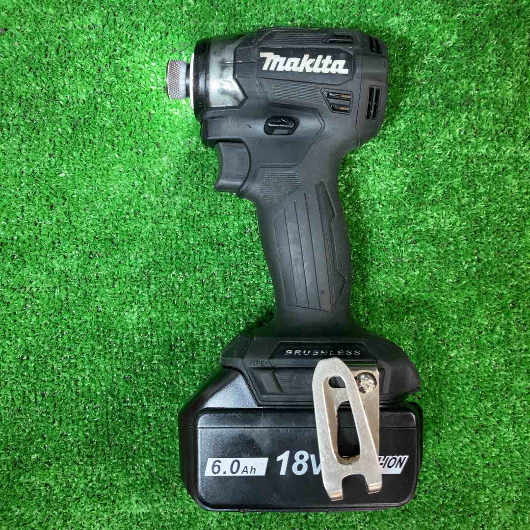 ★マキタ(makita) コードレスインパクトドライバー TD173DZB バッテリーのおまけ付【岩槻店】