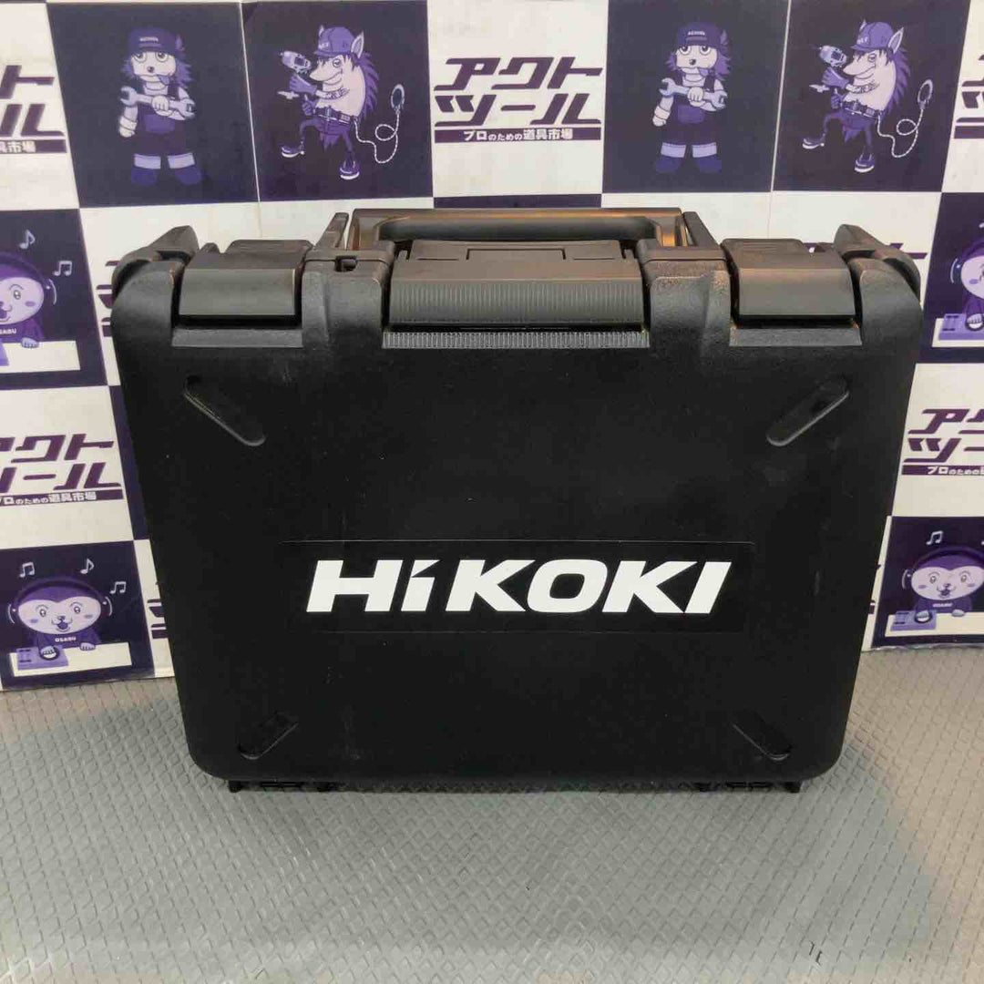 【中古品】HiKOKI(ハイコーキ) 18V 充電式 インパクトドライバ WH18DC  バッテリー1個・充電器・ケース付 WH18DC(XPZ), アグレッシブグリーン【所沢店】