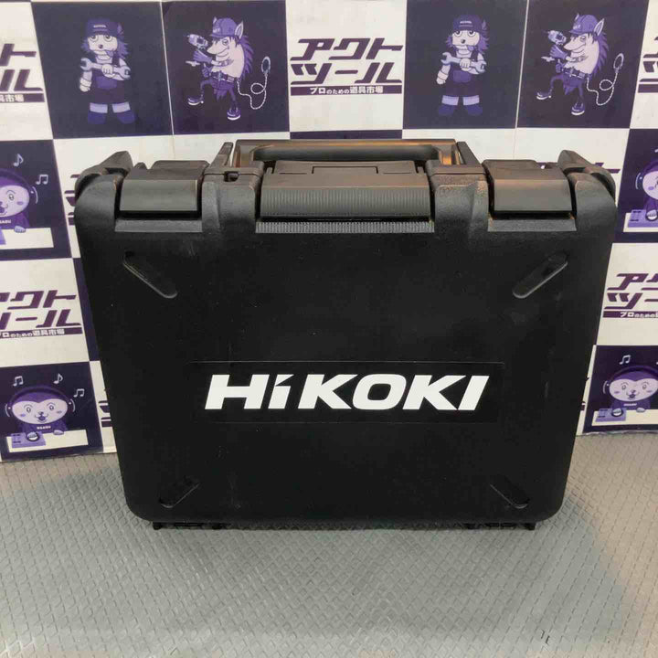 【中古品】HiKOKI(ハイコーキ) 18V 充電式 インパクトドライバ WH18DC  バッテリー1個・充電器・ケース付 WH18DC(XPZ), アグレッシブグリーン【所沢店】